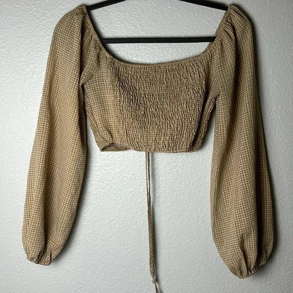 MABLE long sleeve crop top - Picture 7 of 9